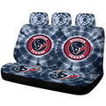 Houston Texans Car Back Seat Covers Custom Tie Dye Car Accessories - Gearcarcover - 1