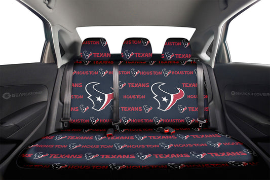 Houston Texans Car Back Seat Covers Sporty Team Collection - Gearcarcover - 2