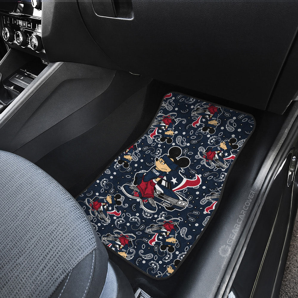 Houston Texans Car Floor Mats Cartoon Theme Collection - Gearcarcover - 3