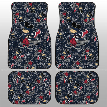 Houston Texans Car Floor Mats Cartoon Theme Collection - Gearcarcover - 1