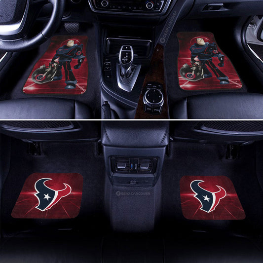 Houston Texans Car Floor Mats Custom Car Accessories For Fan - Gearcarcover - 2