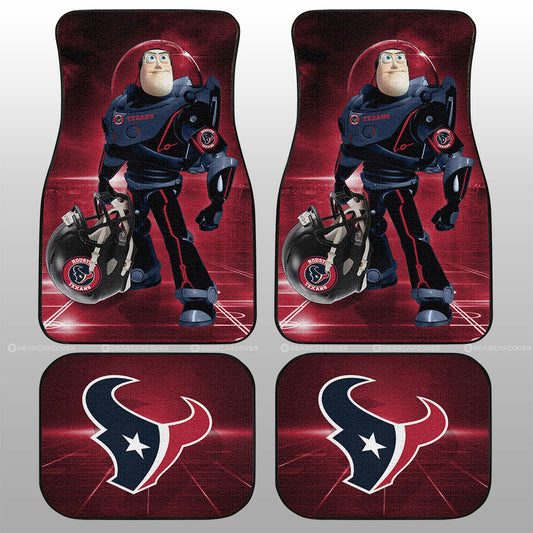 Houston Texans Car Floor Mats Custom Car Accessories For Fan - Gearcarcover - 1