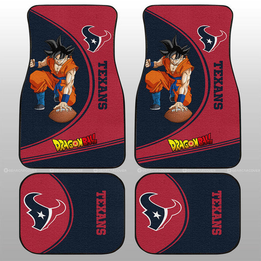 Houston Texans Car Floor Mats Custom Car Accessories For Fans - Gearcarcover - 1