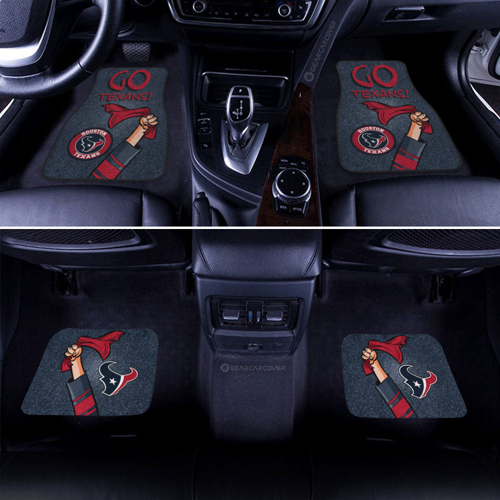 Houston Texans Car Floor Mats Custom Car Accessories - Gearcarcover - 2