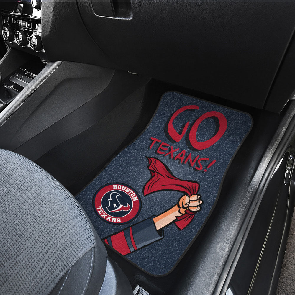 Houston Texans Car Floor Mats Custom Car Accessories - Gearcarcover - 3