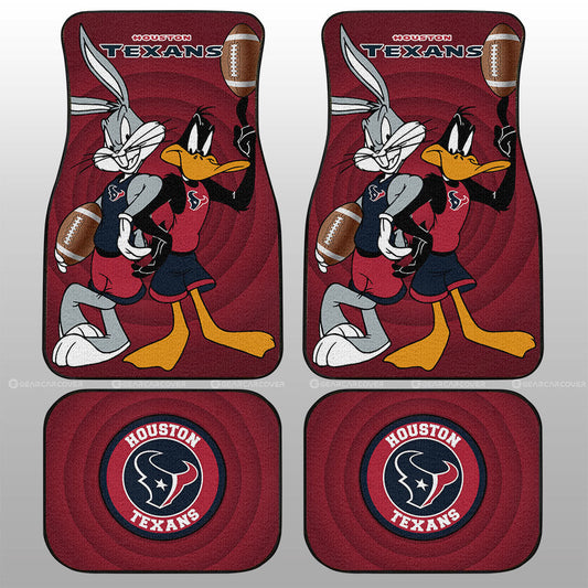 Houston Texans Car Floor Mats Custom Car Accessories - Gearcarcover - 1
