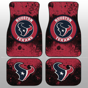 Houston Texans Car Floor Mats Custom Car Accessories - Gearcarcover - 1