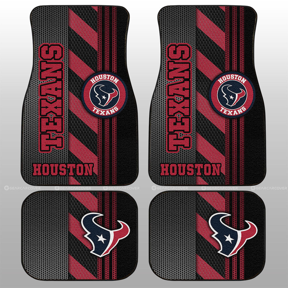 Houston Texans Car Floor Mats Custom Car Accessories - Gearcarcover - 1