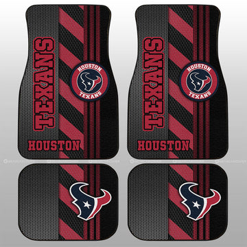 Houston Texans Car Floor Mats Custom Car Accessories - Gearcarcover - 1