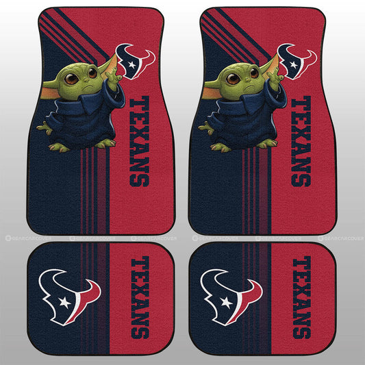 Houston Texans Car Floor Mats Custom Car Accessories - Gearcarcover - 1