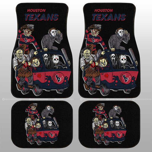 Houston Texans Car Floor Mats Custom Car Accessories - Gearcarcover - 1