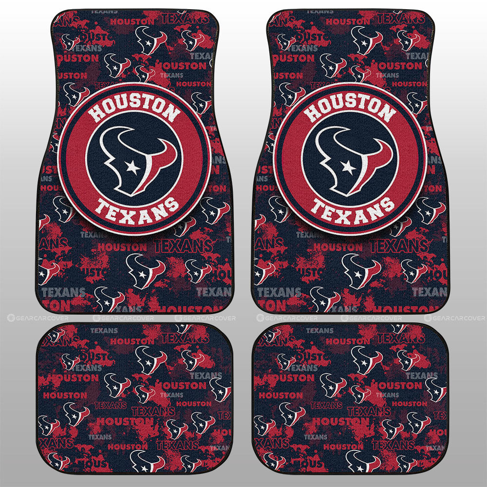 Houston Texans Car Floor Mats Custom Car Accessories - Gearcarcover - 1