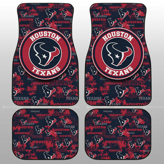 Houston Texans Car Floor Mats Custom Car Accessories - Gearcarcover - 1