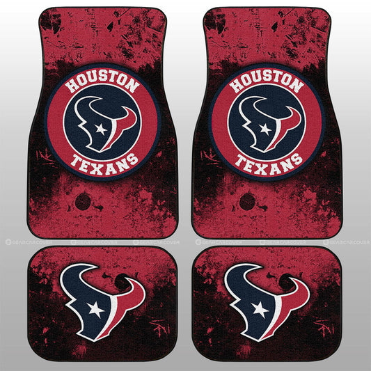 Houston Texans Car Floor Mats Custom Car Accessories - Gearcarcover - 1