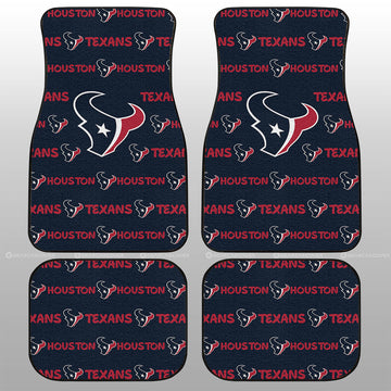 Houston Texans Car Floor Mats Sporty Team Collection - Gearcarcover - 1
