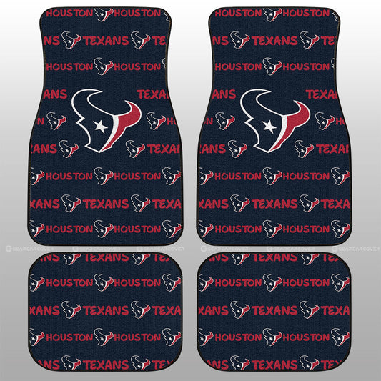 Houston Texans Car Floor Mats Sporty Team Collection - Gearcarcover - 1