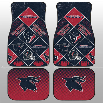 Houston Texans Car Floor Mats Sporty Team Collection - Gearcarcover - 1