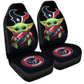 Houston Texans Car Seat Covers Baby Yoda Car Accessories For Fan - Gearcarcover - 3