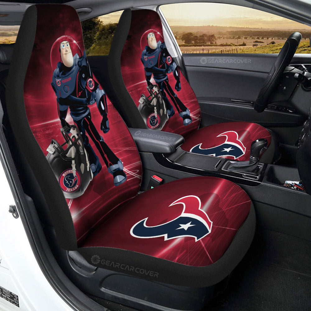 Houston Texans Car Seat Covers Buzz Lightyear Car Accessories For Fan - Gearcarcover - 2