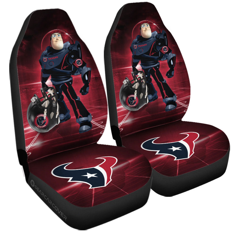 Houston Texans Car Seat Covers Buzz Lightyear Car Accessories For Fan - Gearcarcover - 3