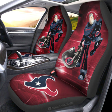 Houston Texans Car Seat Covers Buzz Lightyear Car Accessories For Fan - Gearcarcover - 1