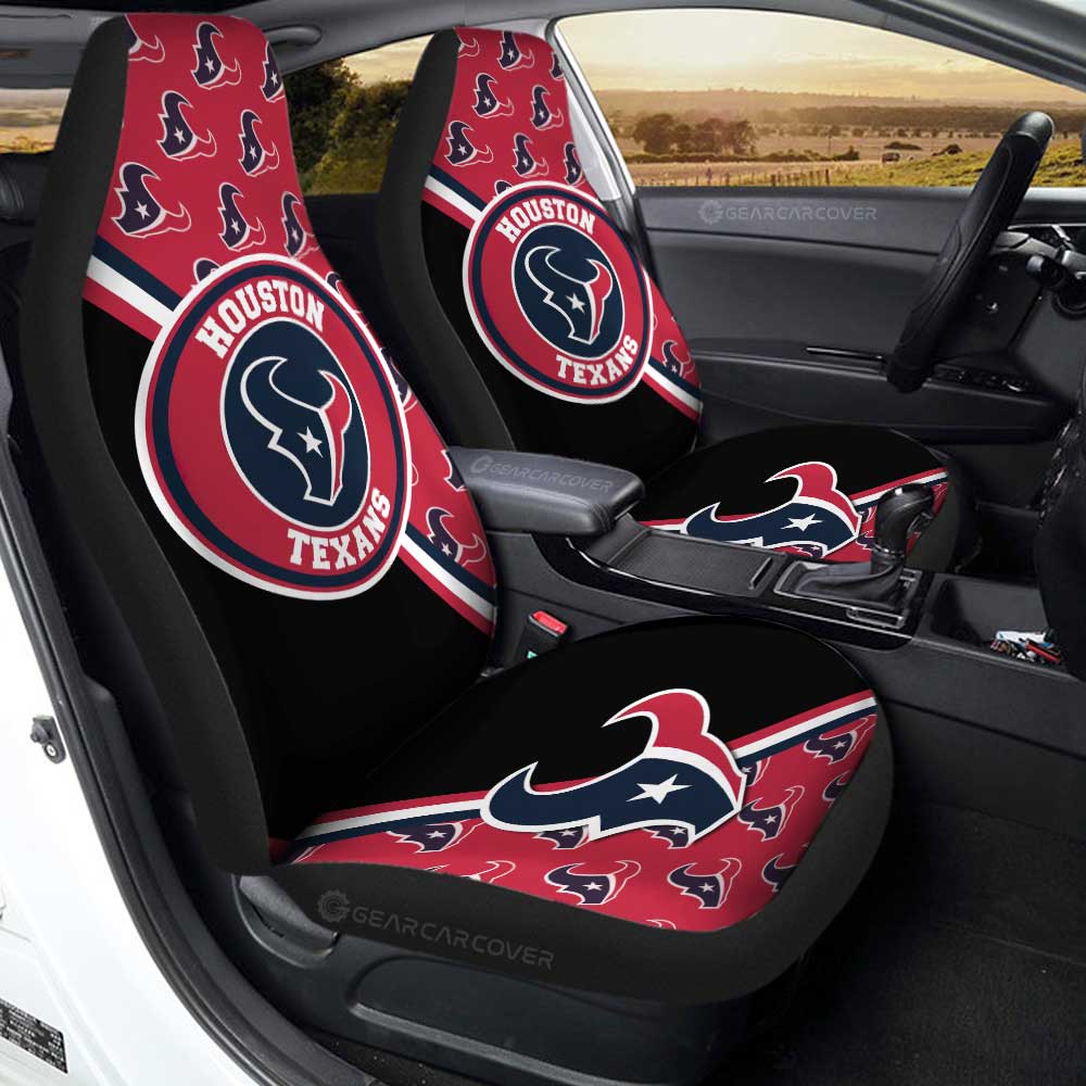 Houston Texans Car Seat Covers Custom Car Accessories For Fans - Gearcarcover - 1