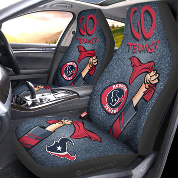 Houston Texans Car Seat Covers Custom Car Accessories - Gearcarcover - 1