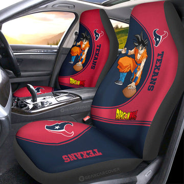 Houston Texans Car Seat Covers Goku Car Accessories For Fans - Gearcarcover - 1