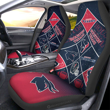 Houston Texans Car Seat Covers Sporty Team Collection - Gearcarcover - 1
