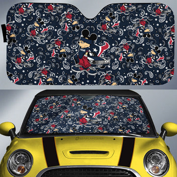 Houston Texans Car Sunshade Cartoon Theme Collection - Gearcarcover - 1