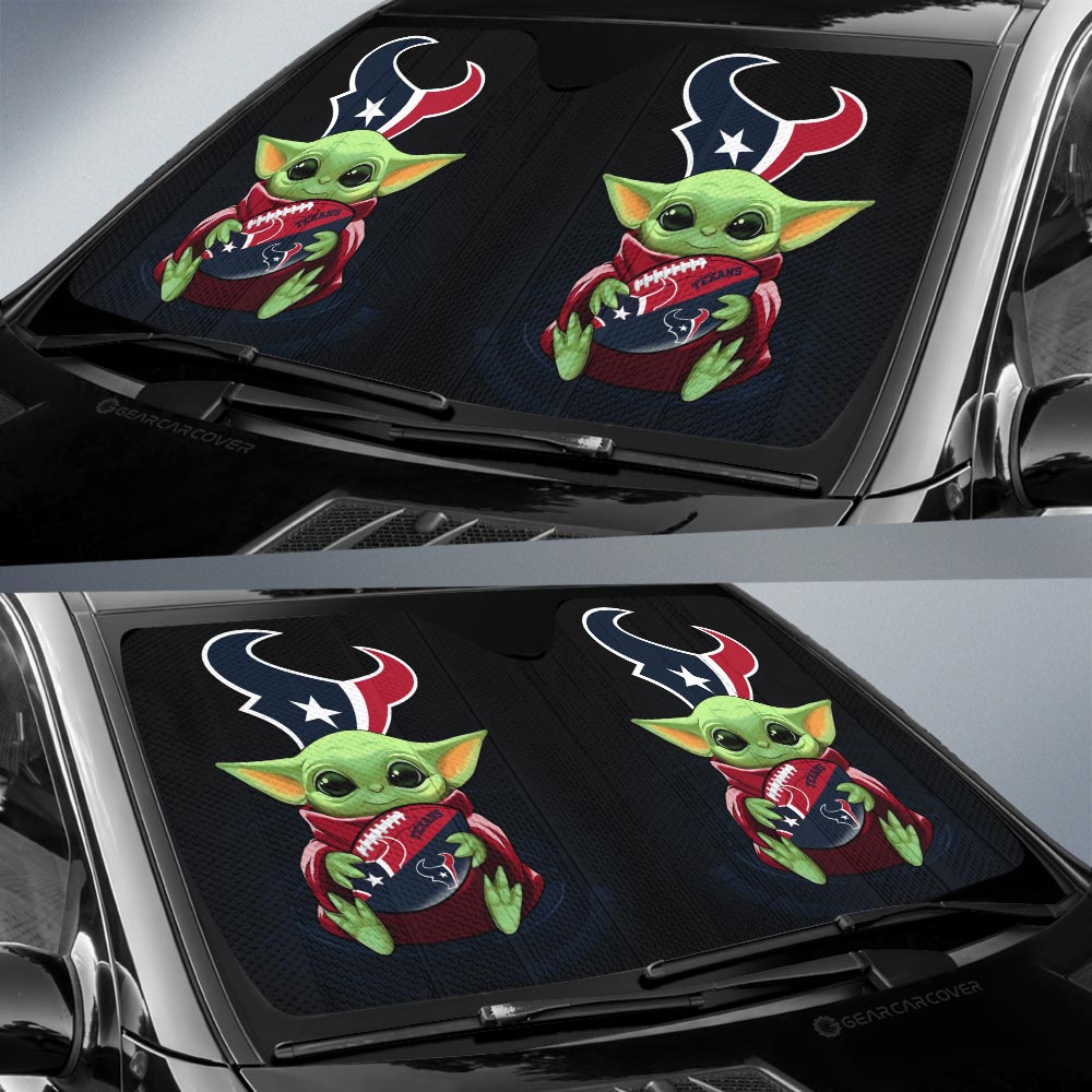 Houston Texans Car Sunshade Custom Car Accessories For Fan - Gearcarcover - 2