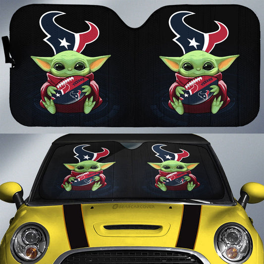 Houston Texans Car Sunshade Custom Car Accessories For Fan - Gearcarcover - 1