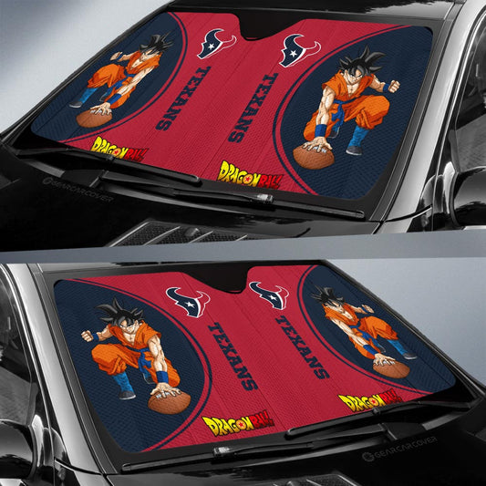 Houston Texans Car Sunshade Custom Car Accessories For Fans - Gearcarcover - 2