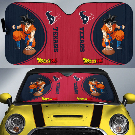 Houston Texans Car Sunshade Custom Car Accessories For Fans - Gearcarcover - 1