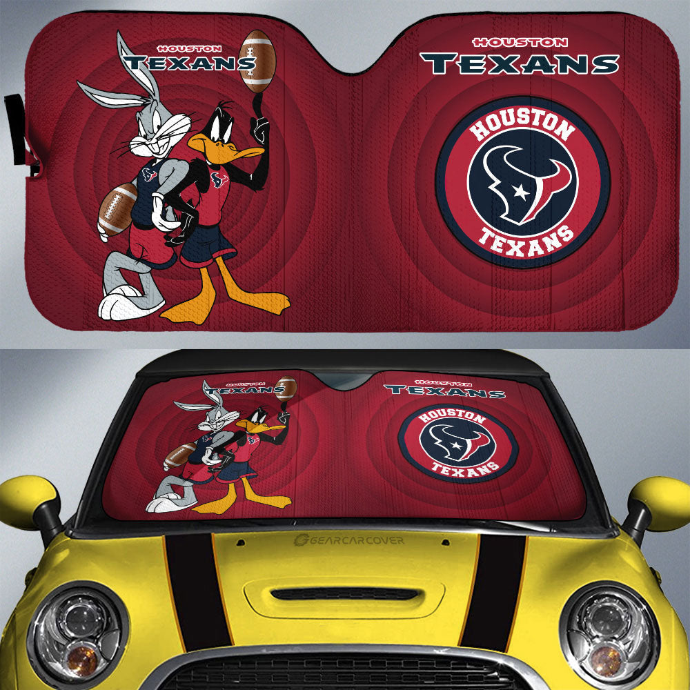 Houston Texans Car Sunshade Custom Car Accessories - Gearcarcover - 1