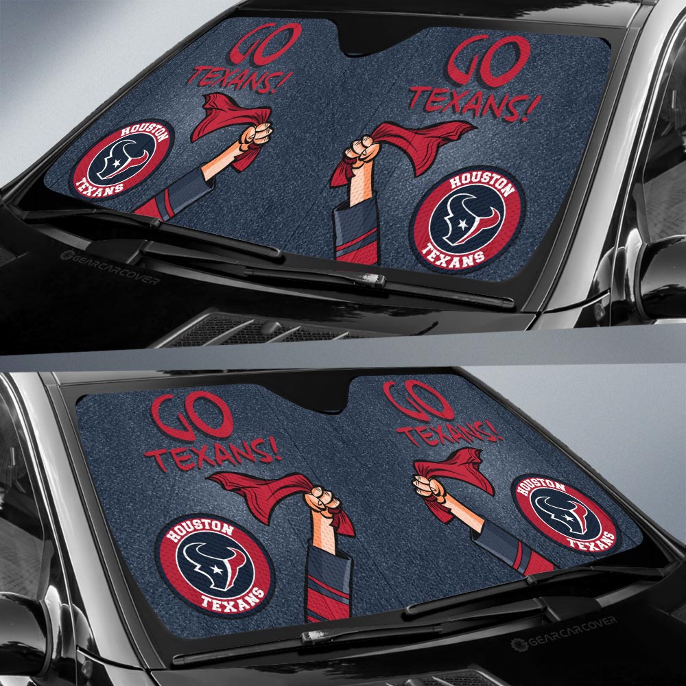 Houston Texans Car Sunshade Custom Car Accessories - Gearcarcover - 2