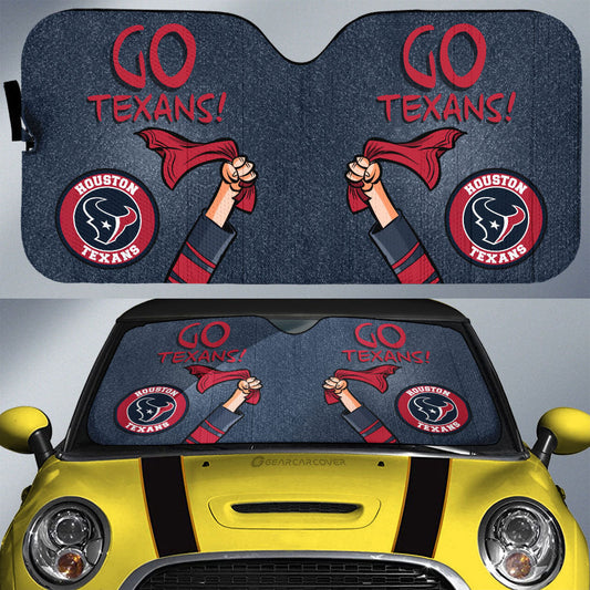 Houston Texans Car Sunshade Custom Car Accessories - Gearcarcover - 1