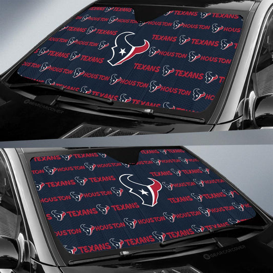 Houston Texans Car Sunshade Sporty Team Collection - Gearcarcover - 2