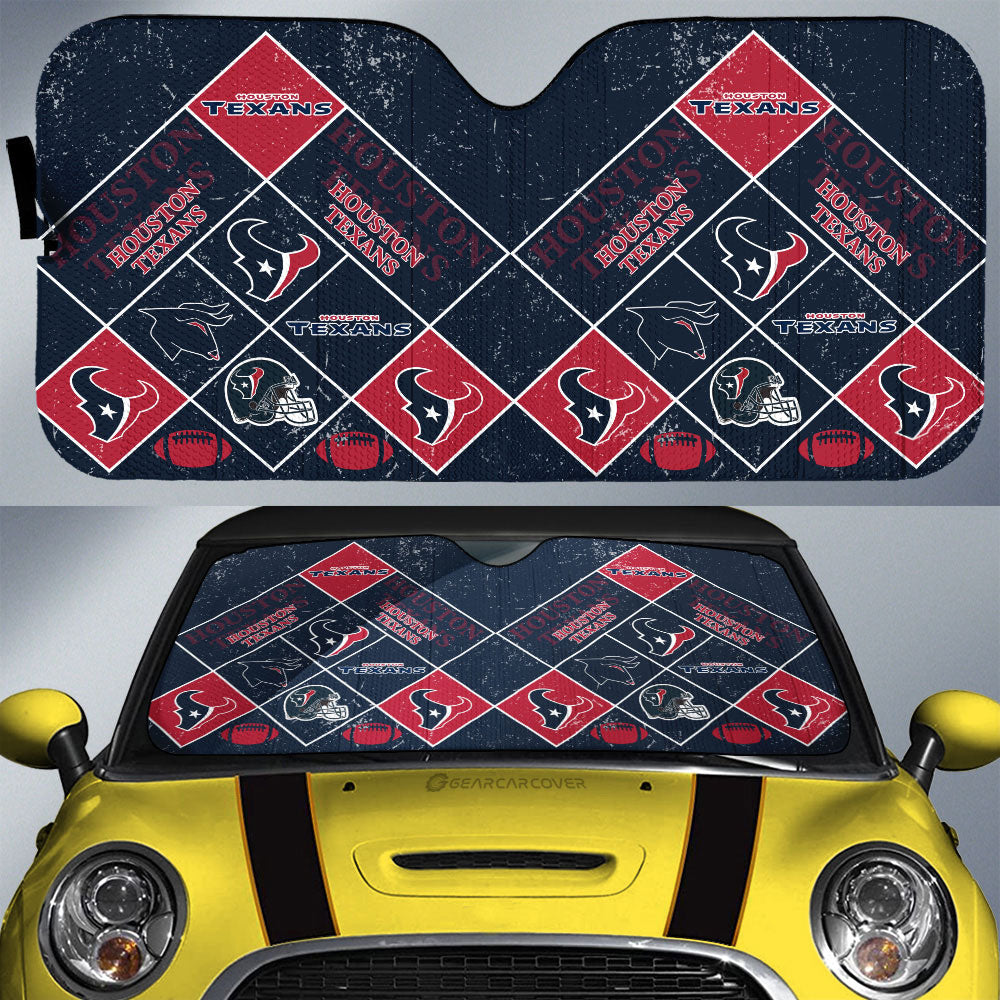 Houston Texans Car Sunshade Sporty Team Collection - Gearcarcover - 1