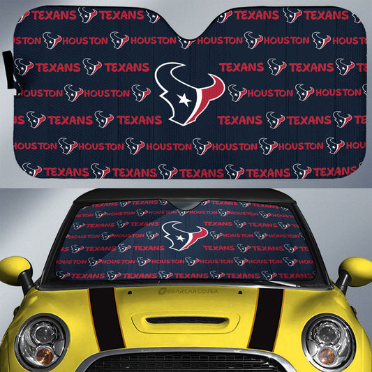 Houston Texans Car Sunshade Sporty Team Collection - Gearcarcover - 1
