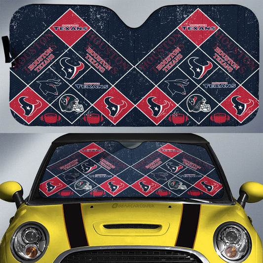 Houston Texans Car Sunshade Sporty Team Collection - Gearcarcover - 1