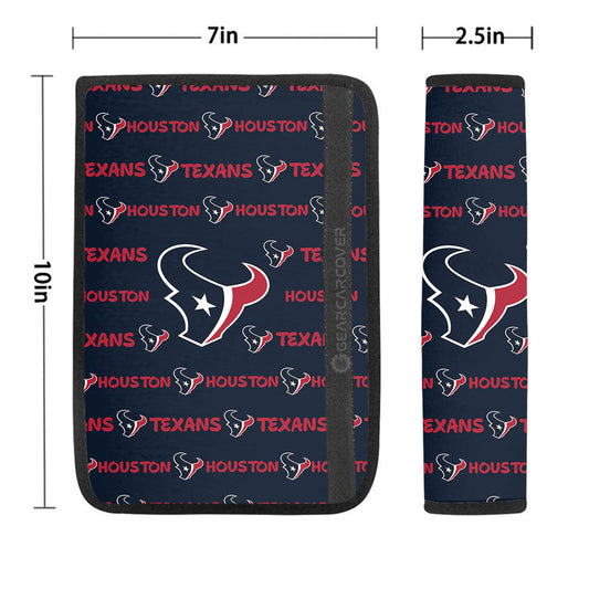 Houston Texans Seat Belt Covers Sporty Team Collection - Gearcarcover - 1