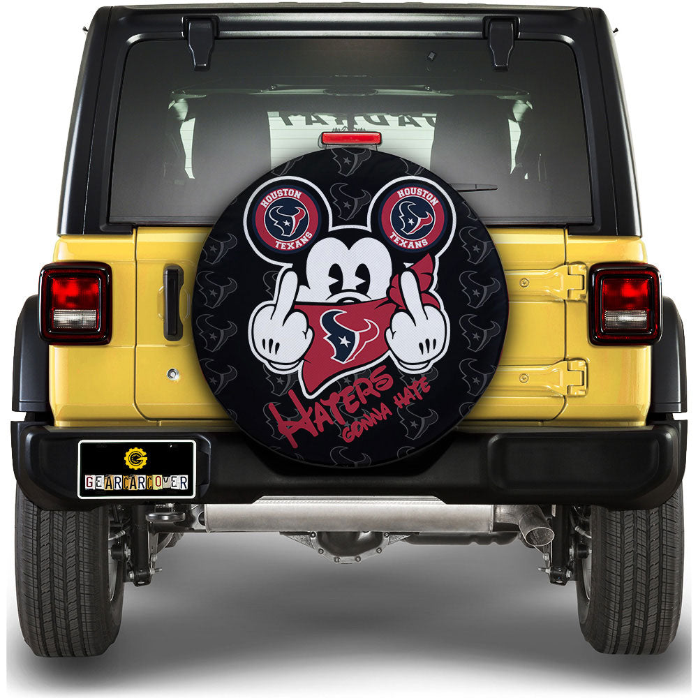 Houston Texans Spare Tire Covers Custom Car Accessories - Gearcarcover - 1