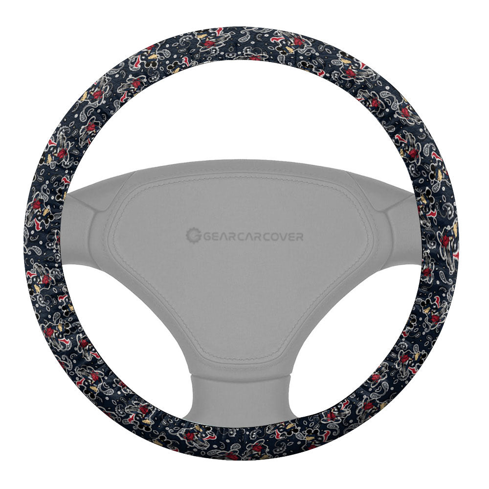 Houston Texans Steering Wheel Cover Cartoon Theme Collection - Gearcarcover - 2
