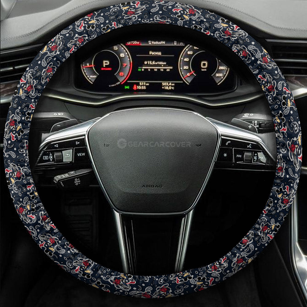 Houston Texans Steering Wheel Cover Cartoon Theme Collection - Gearcarcover - 3