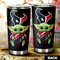 Houston Texans Tumbler Cup Custom Car Accessories For Fan - Gearcarcover - 2