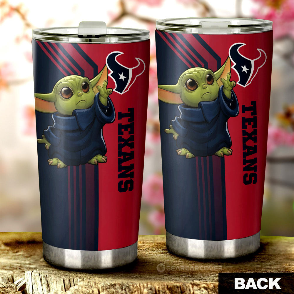 Houston Texans Tumbler Cup Custom Car Accessories - Gearcarcover - 2