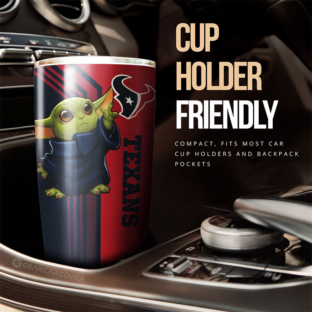 Houston Texans Tumbler Cup Custom Car Accessories - Gearcarcover - 3