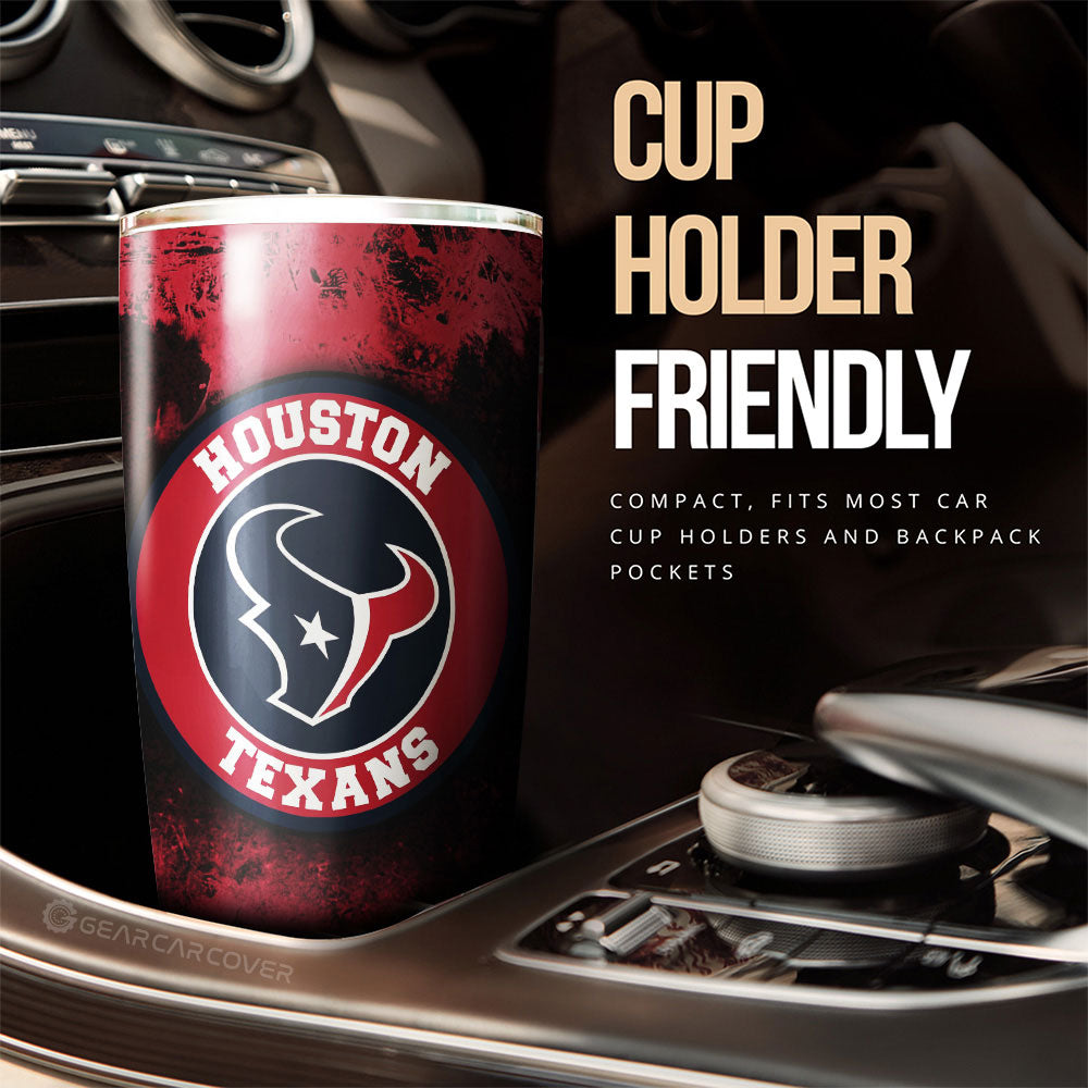 Houston Texans Tumbler Cup Custom Car Accessories - Gearcarcover - 3