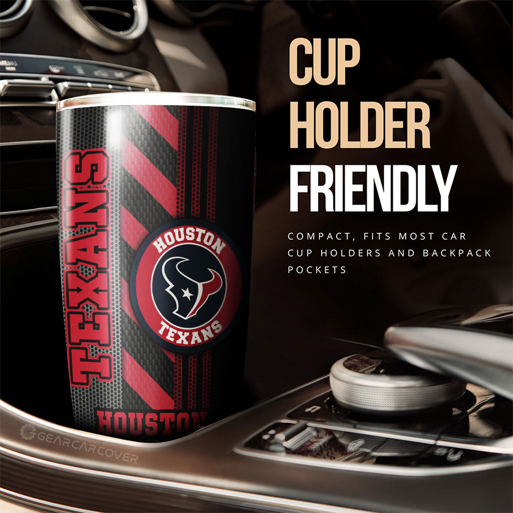 Houston Texans Tumbler Cup Custom Car Accessories - Gearcarcover - 3